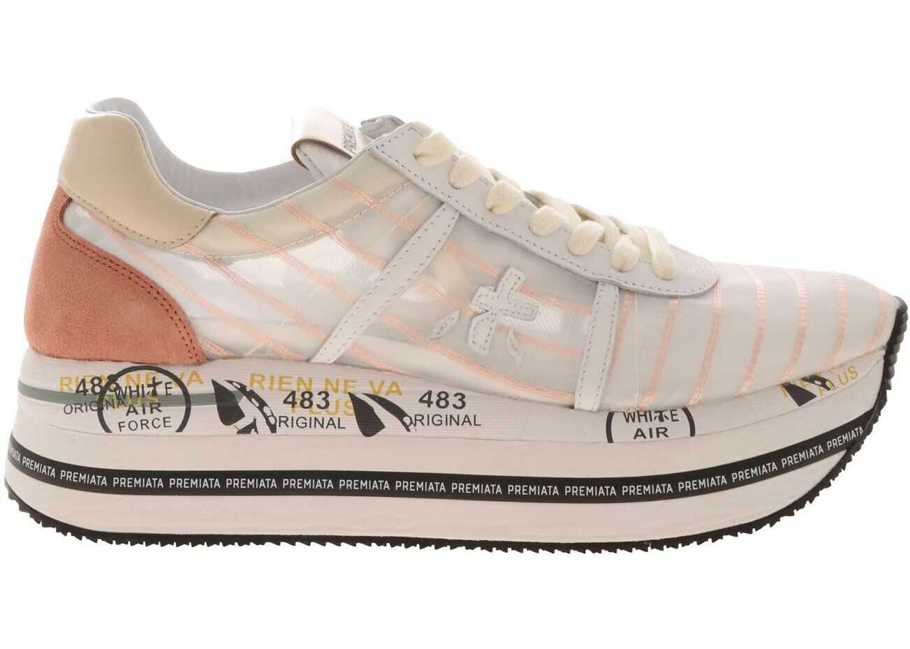 Premiata Beth 4626 Sneakers In White White