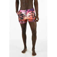 Bermude printed boxer beachwear Barbati
