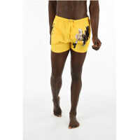 Bermude floral-print boxer beachwear Barbati