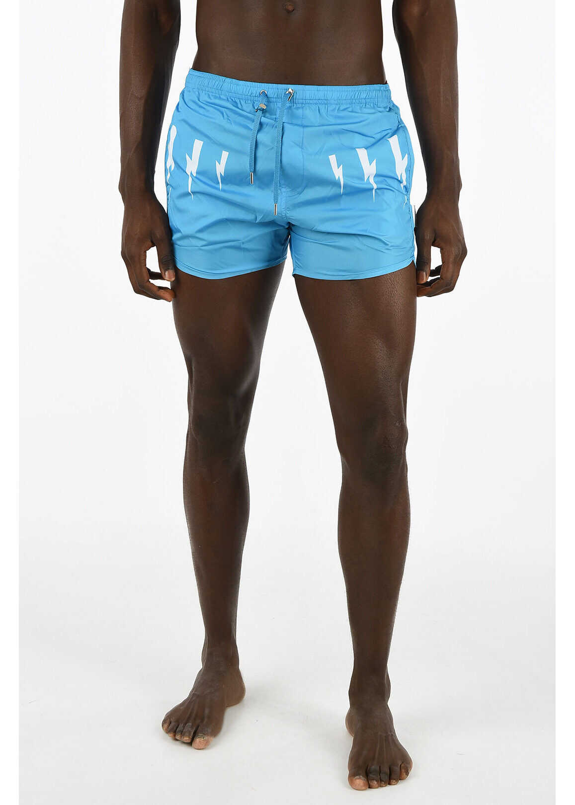 Thunder printed boxer beachwear