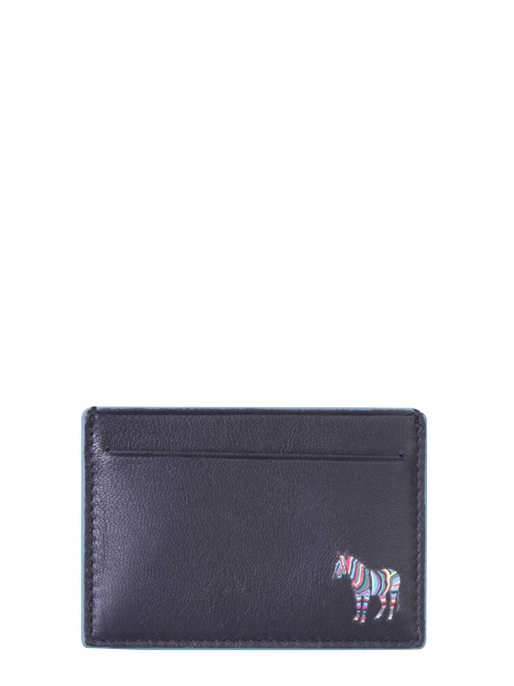 PS by Paul Smith Leather Card Holder BLACK