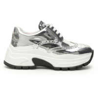 Sneakers Metallic Calfskin Sneakers Femei