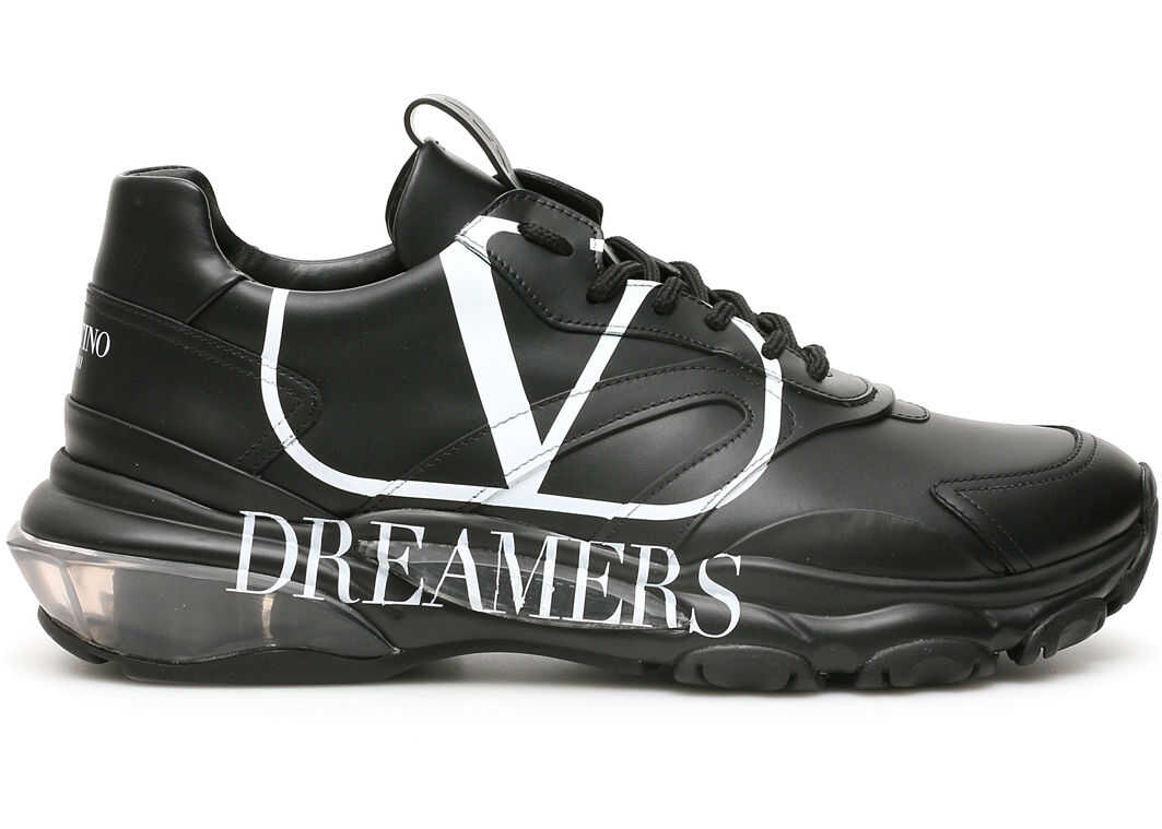 Valentino Garavani Vlogo Dreamers Bounce Sneakers NERO BIANCO