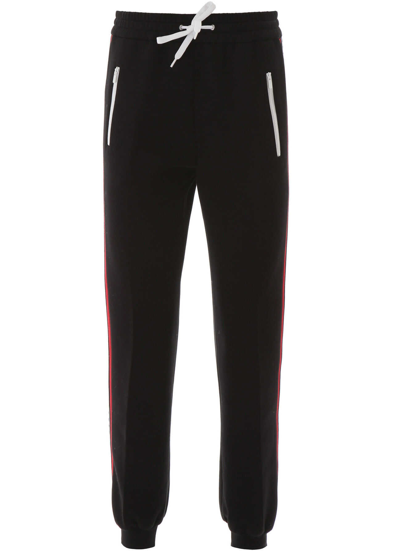 Jogging Pants With Logo Bands