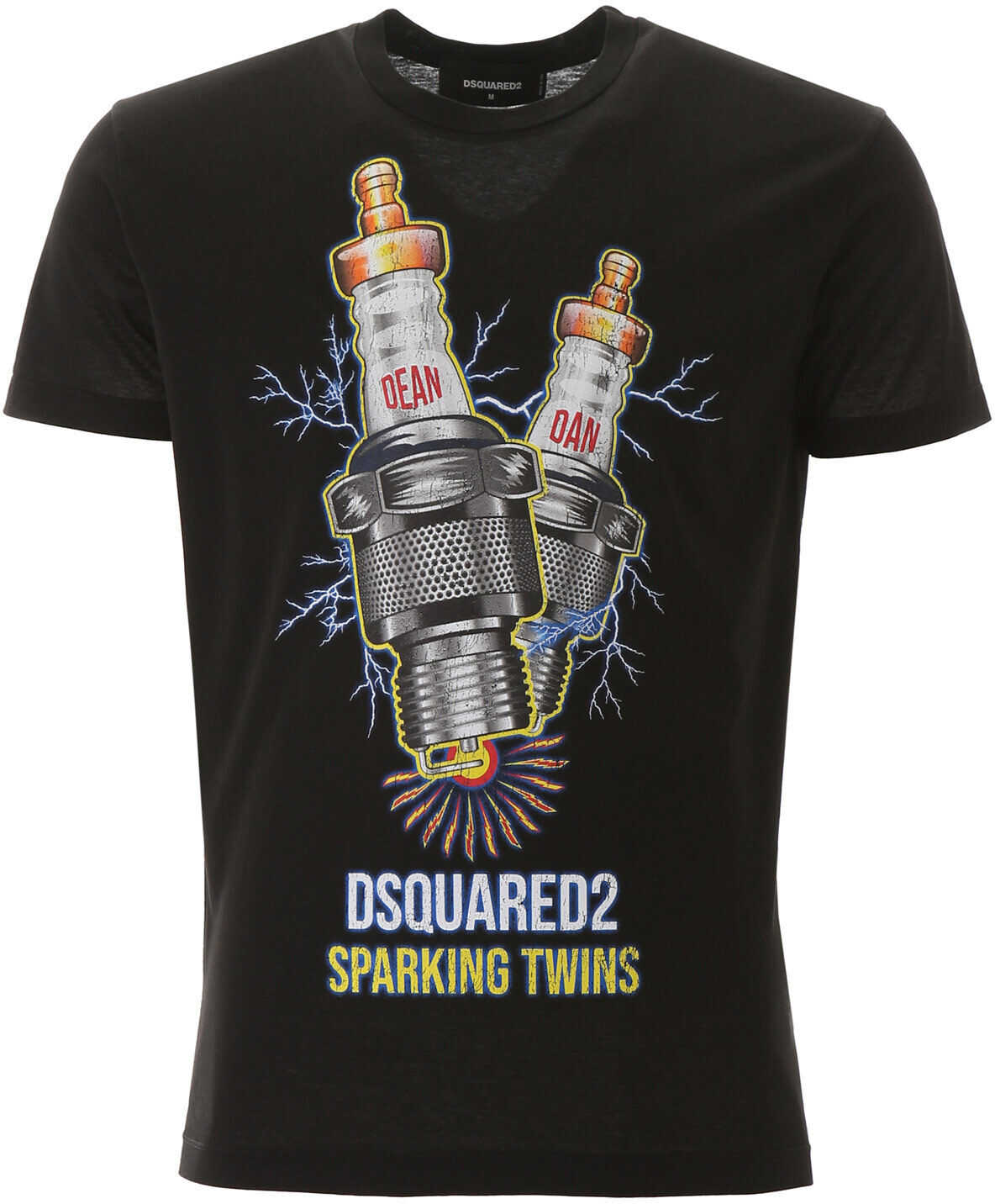 DSQUARED2 Sparking Twins T-Shirt BLACK