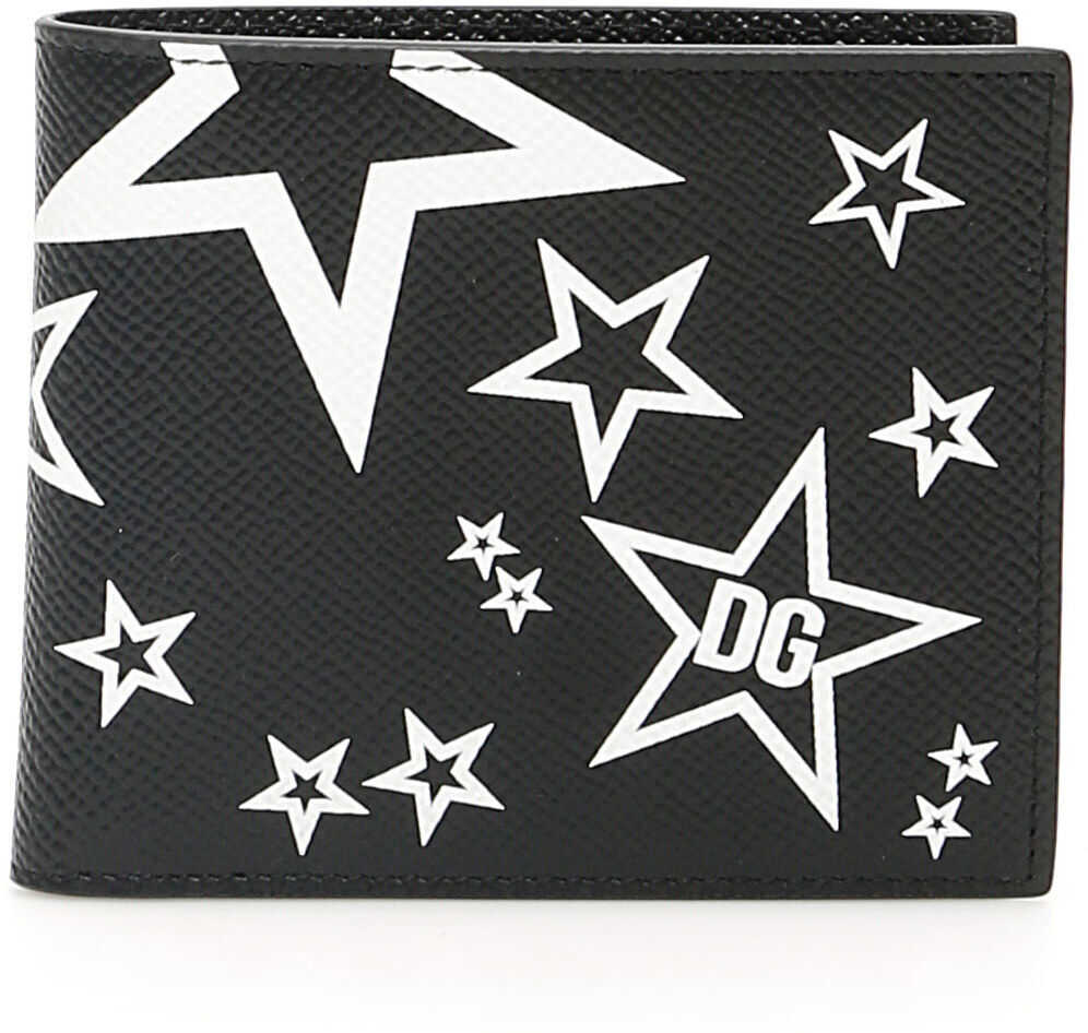 Dolce & Gabbana Millennials Star Bifold Wallet MIX STELLE