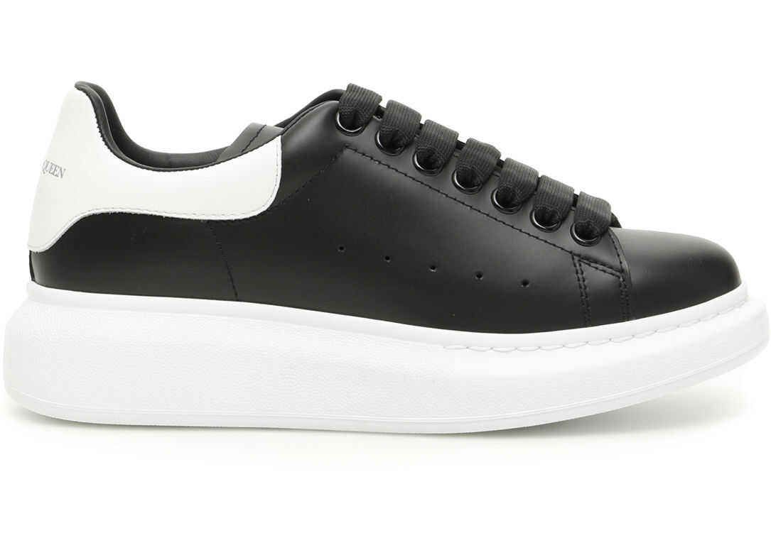 Alexander McQueen Oversize Sneakers BLACK WHITE