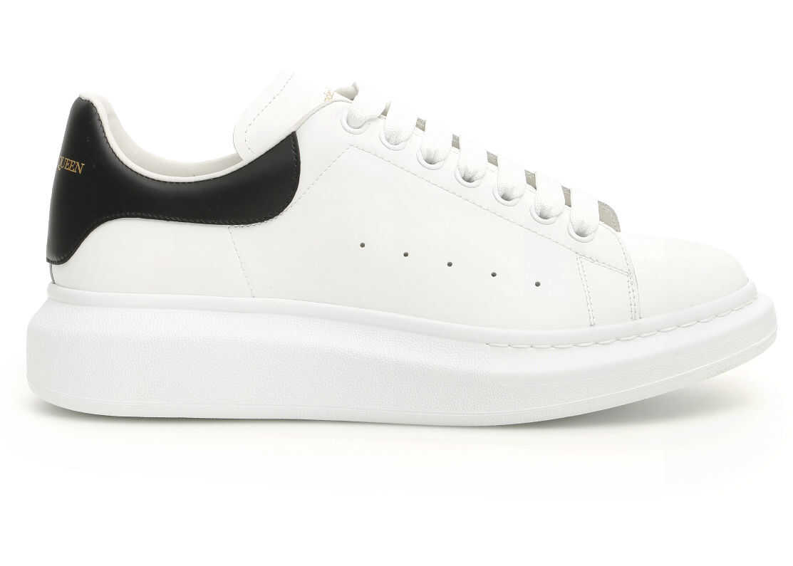 Alexander McQueen Oversize Sneakers WHITE BLACK