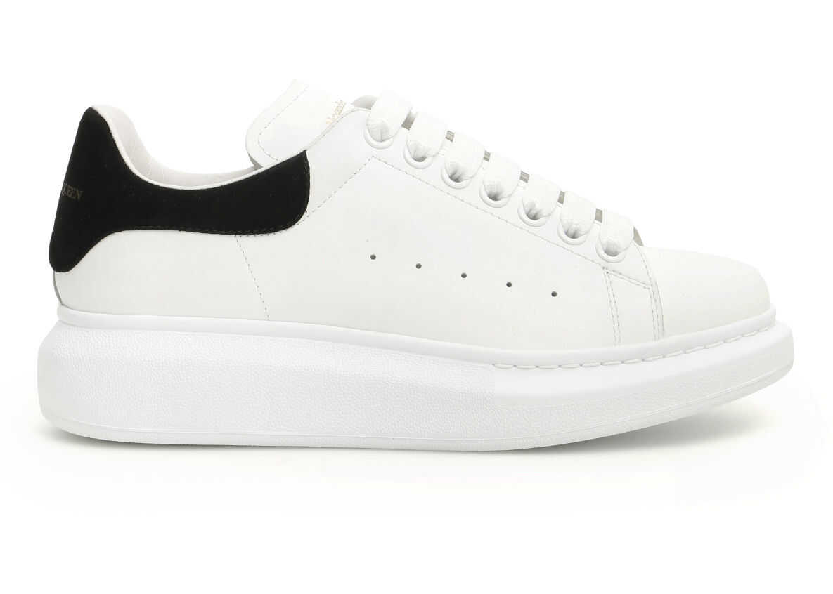 Alexander McQueen Oversized Sneakers WHITE BLACK