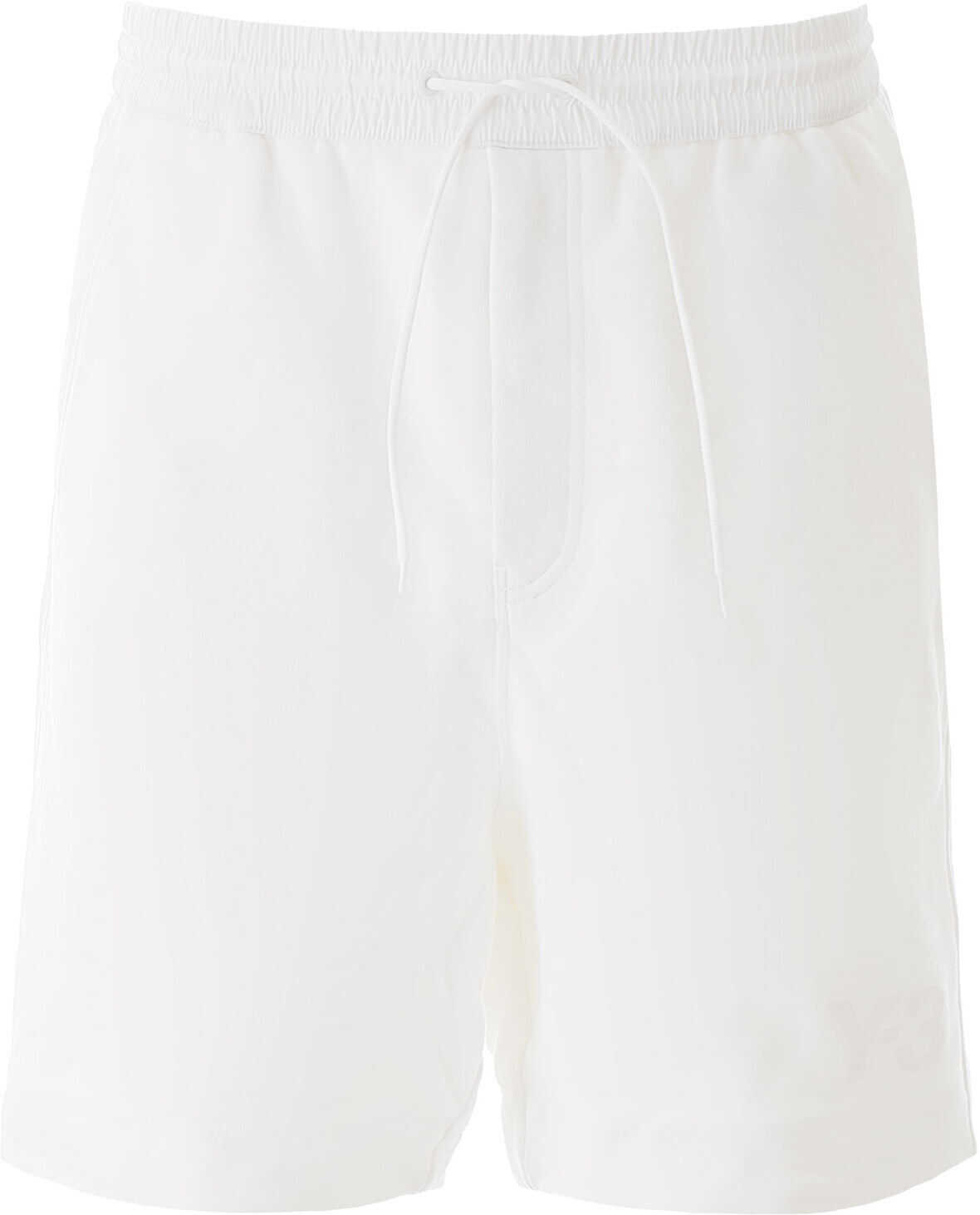 Y-3 Short Jogger Pants With Logo CORE WHITE