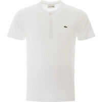 Tricouri Lacoste Henley T-Shirt With Logo Patch
