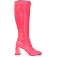 Botine Patent Booties Femei