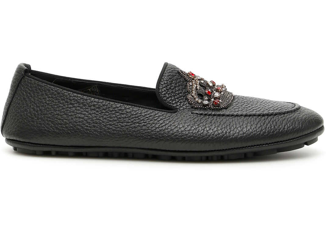 Dolce & Gabbana King Driving Shoes NERO