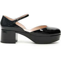 Pantofi cu toc Platform Mary Jane Pumps Femei