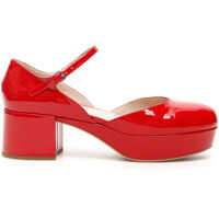 Pantofi cu toc Platform Mary Jane Pumps Femei