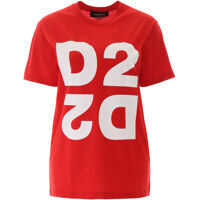 Tricouri Polo Maxi D2 Print T-Shirt Femei