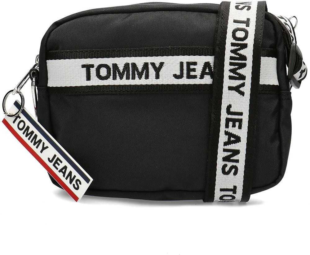 Tommy Hilfiger Tommy Jeans Logo Tape Crossover Czarny
