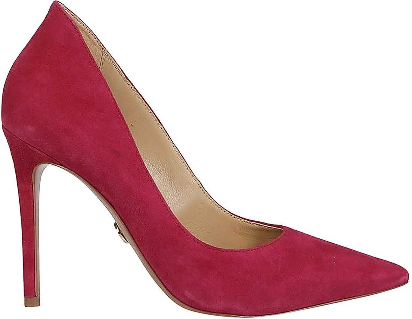 Michael Kors Keke Suede Pumps Red