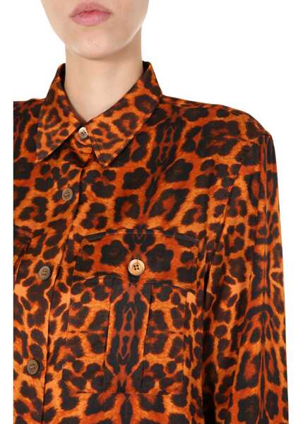 Bluze Dries Van Noten Caffy Shirt RED Femei (BM 7624831) 4