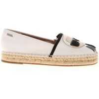 Espadrile Karl Iconic Espadrilles In White Femei