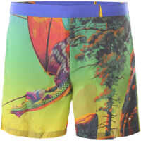 Bermude Dragon At Dawn Print Swim Trunks Barbati