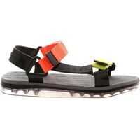 Sandale Papete Rider Sandals In Black And Neon Barbati