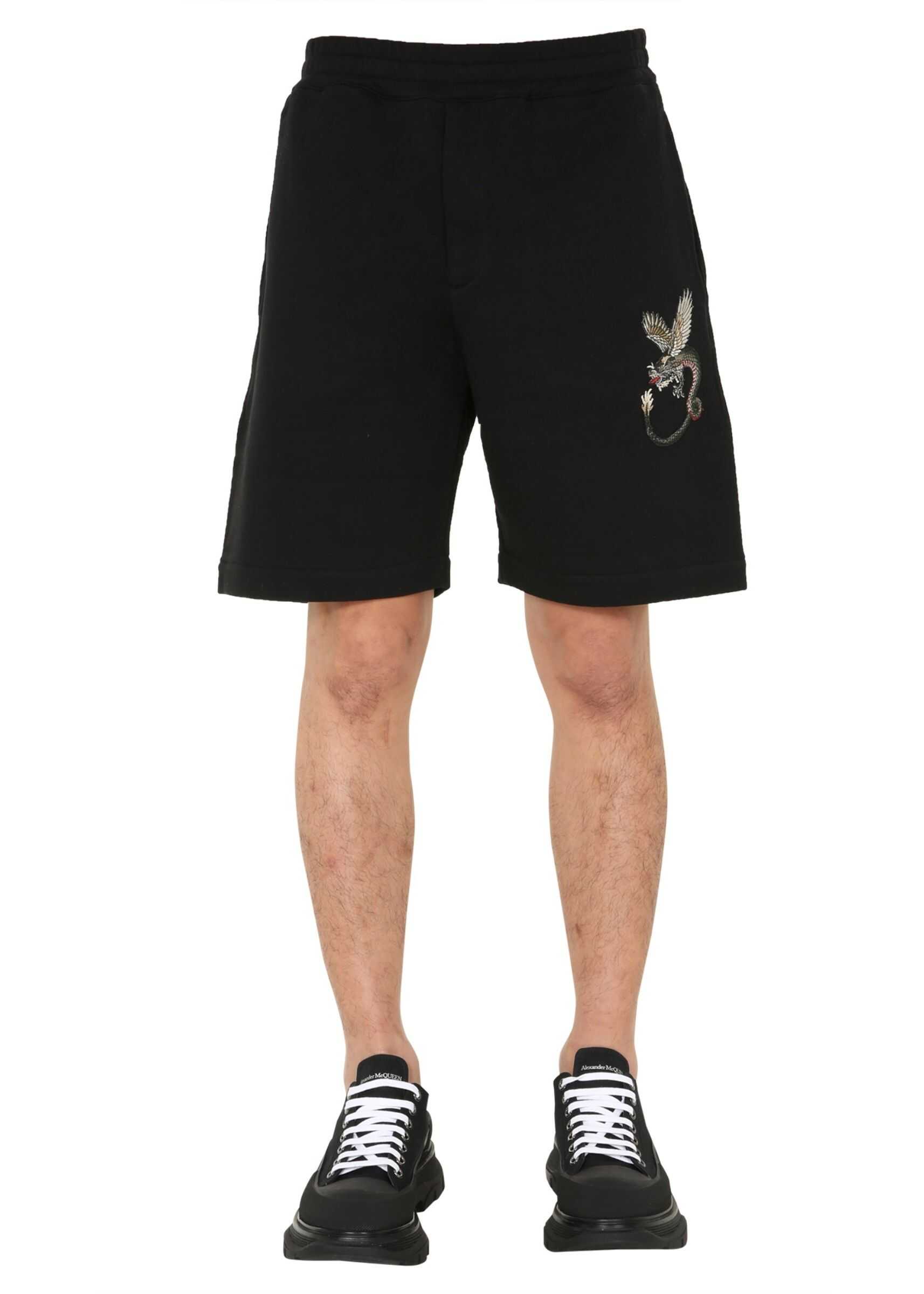 Embroidered Bermuda
