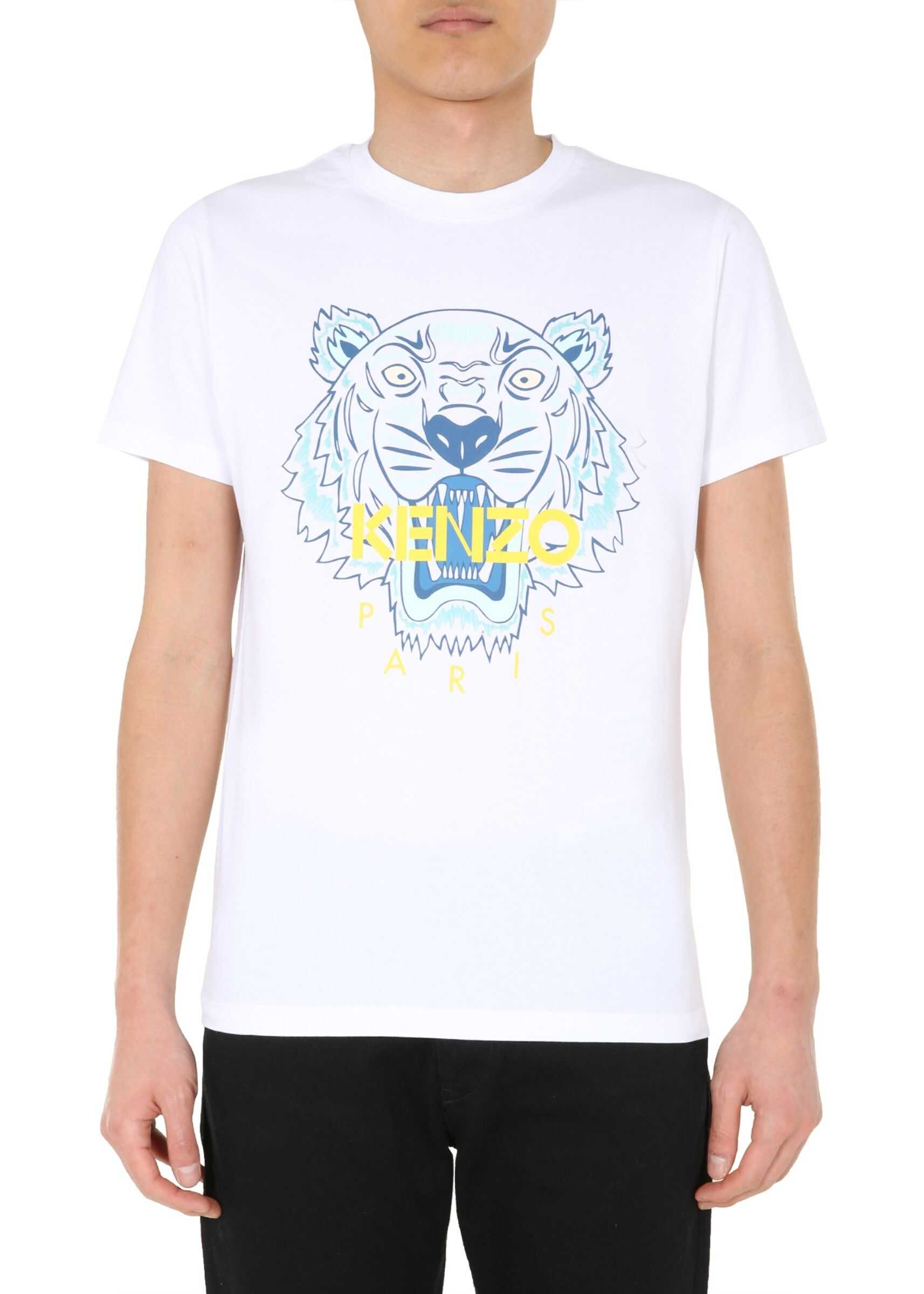 Kenzo Round Neck T-Shirt WHITE