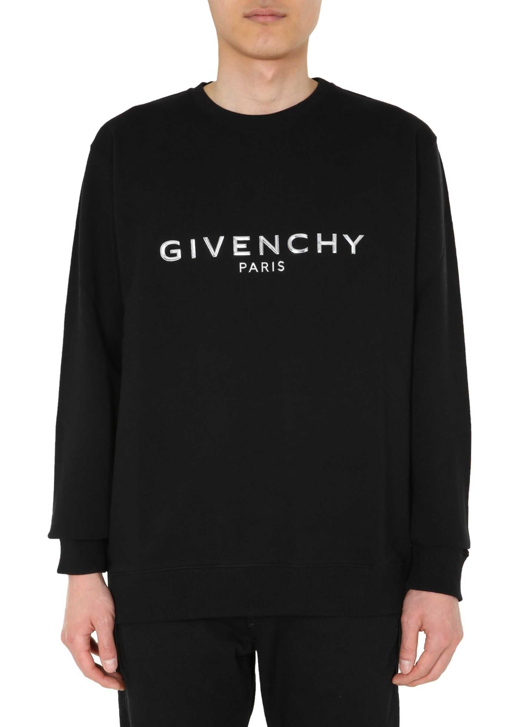 Givenchy Round Neck Sweatshirt BLACK