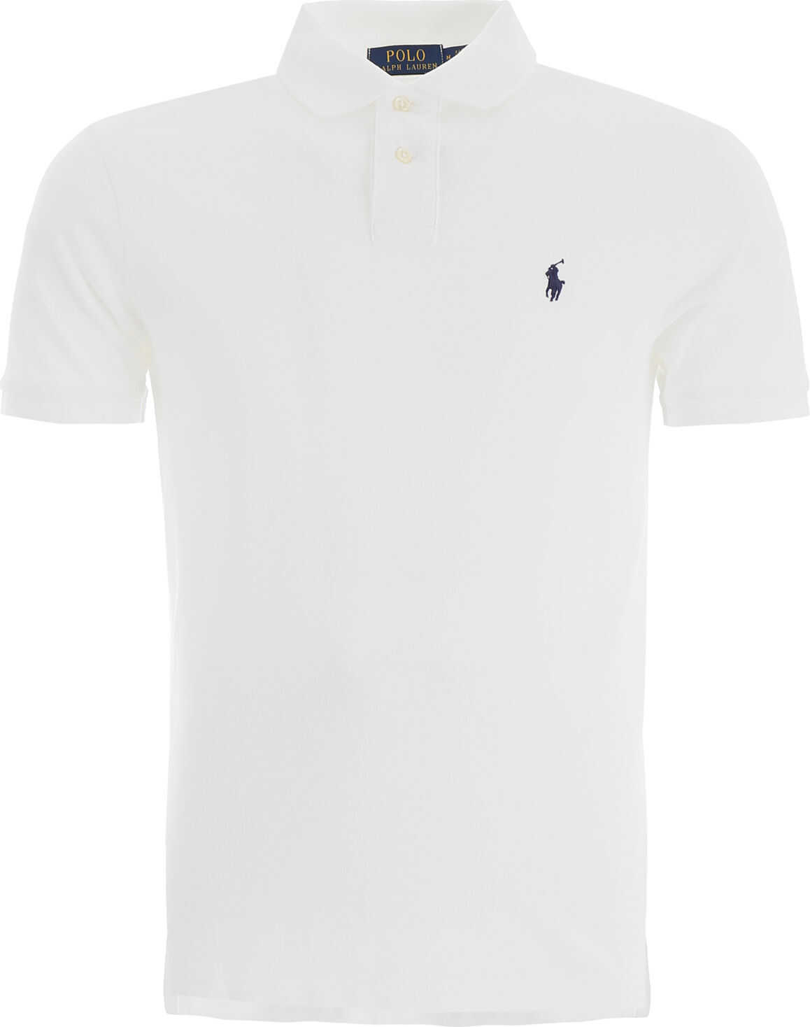 Ralph Lauren Polo Shirt With Embroidered Pony* WHITE
