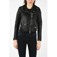 Geci de piele Leather L-SERY Jacket Femei