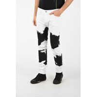Blugi slim fit BLACK GOLD 16cm Printed TYPE-2712 Jeans Barbati