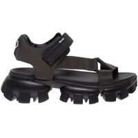 Sandale Sandals In Military Green With Logo Barbati