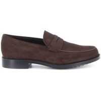 Mocasini Loafers In Dark Brown Barbati