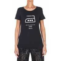Bluze T-shirt mit logo Femei