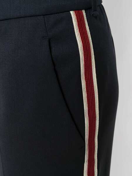 Pantaloni casual Calvin Klein 205W39NYC Tailored Trouser BLUE Femei (BM 7646587) 5