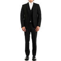 Costume Three-Piece Suit In Wool Barbati