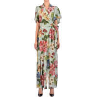 Treninguri Floral Silk Jumpsuit Femei