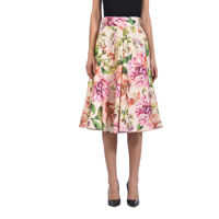 Fuste Floral Silk Skirt Femei