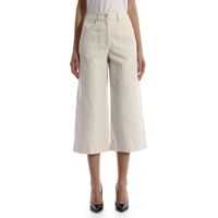 Pantaloni Trousers Beige Femei