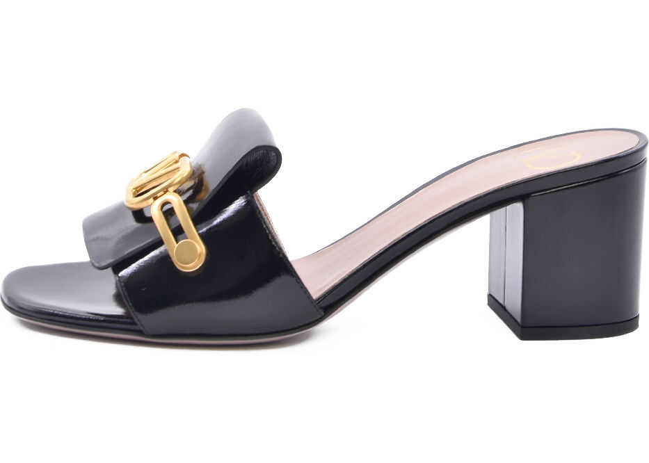 Valentino Garavani Vlogo Sandal Black