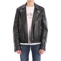 Bomber jacket Biker Leather Jacket Barbati