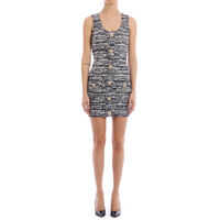 Rochii elegante Bouclè Tweed Dress Femei