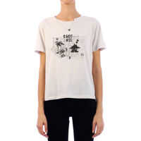 Tricouri T-Shirt With Necklace Femei