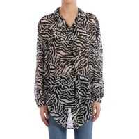 Camasi Shirt In Tiger Wool Gauze Femei