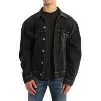 Bomber jacket Washed Denim Jacket Barbati