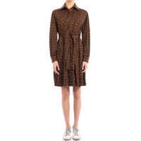 Rochii elegante Shirt Dress Monogram Femei