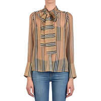 Camasi Burberry Chiffon Blouse
