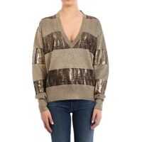 Pulovere casual Pullover With Lamè Inserts Femei