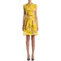 Rochii elegante Multicolor Floral Dress Femei
